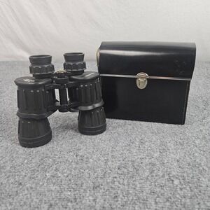 Western Field Binoculars Unisex 7x50 Black Art No 35084 Japan Vintage Optics